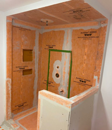 Custom Shower System Installation